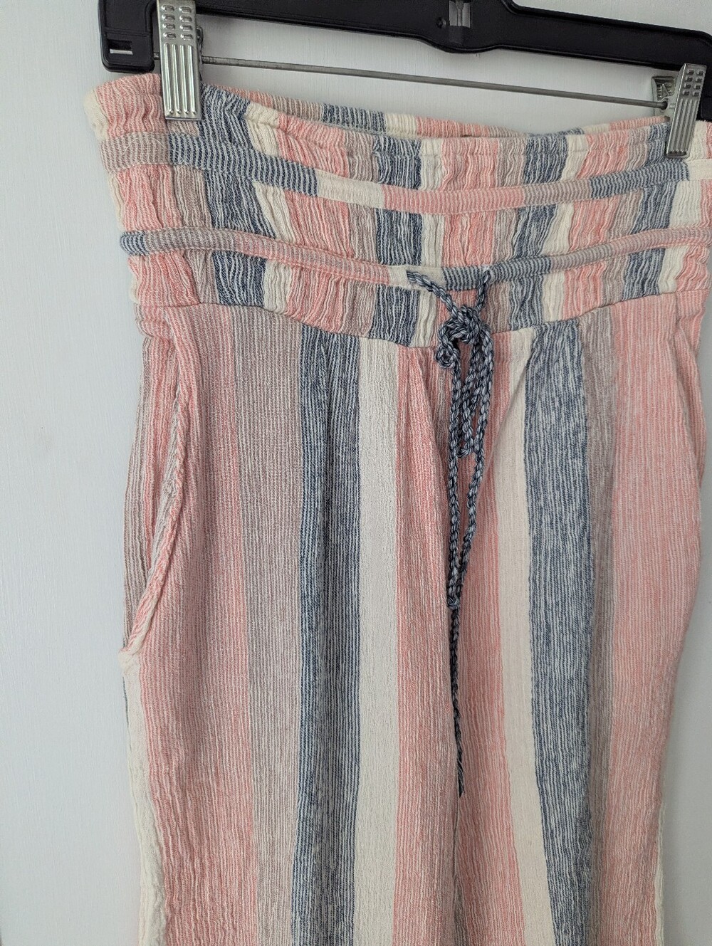 Free People Hamilton Wide Leg Pants Medium Boho Festival Beach Summer - Picture 3 of 9